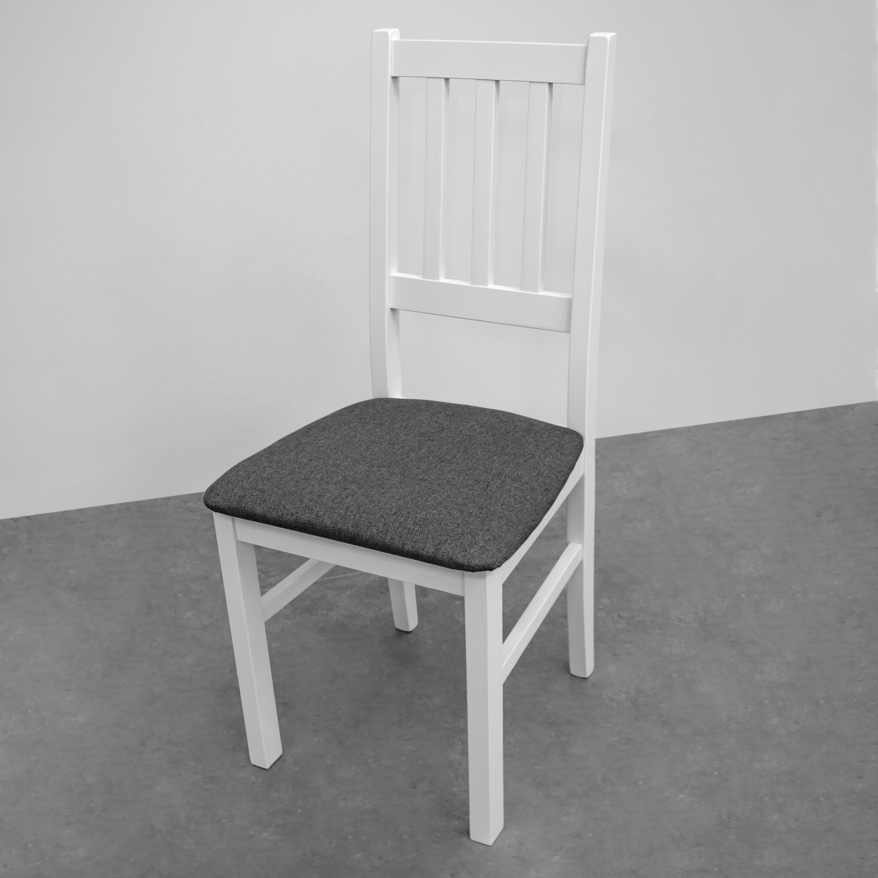 Białe krzesło kuchenne DK4 (8) WYPRZEDAŻ
