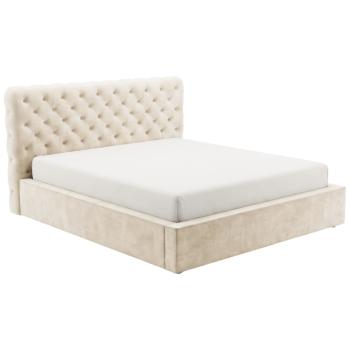 Łóżko tapicerowane GAUSS 160x200 magic velvet 2201