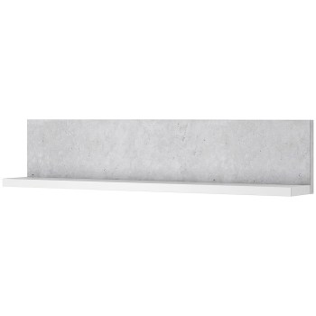Półka BOTA BT01 biały / beton colorado